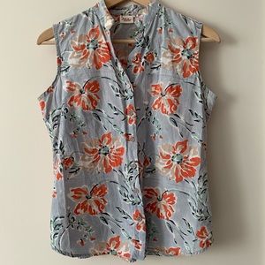 Vintage | Floral Summer Button Up